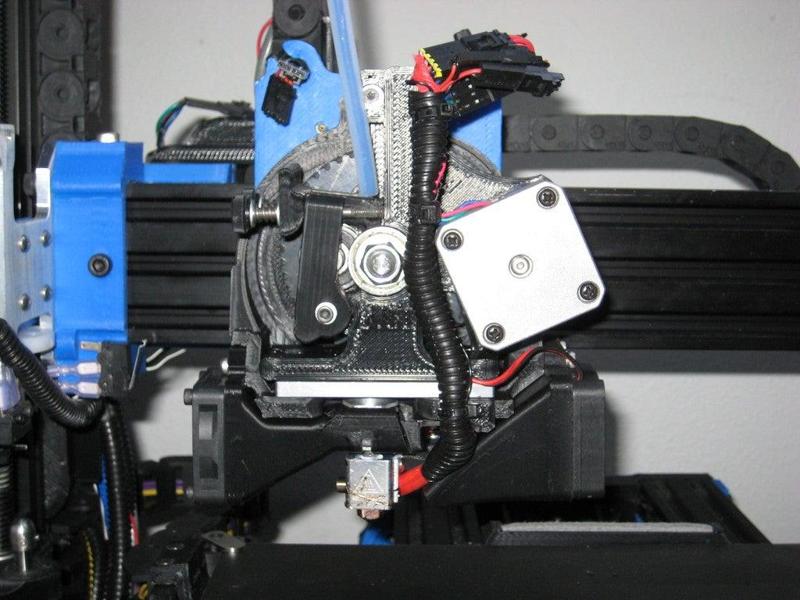 3.00MM filliament Wade's Reloaded Extended height Hexagon Mount Extruder