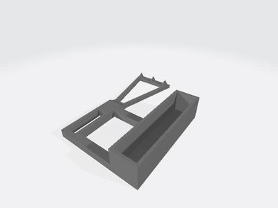 Slot Car Stand with Box
