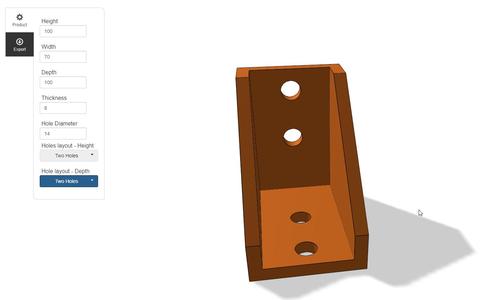 Printable Right-Angle Bracket
