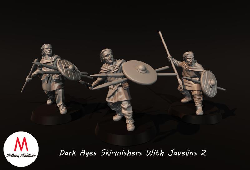 Dark Ages Skirmishers With Javelins 2