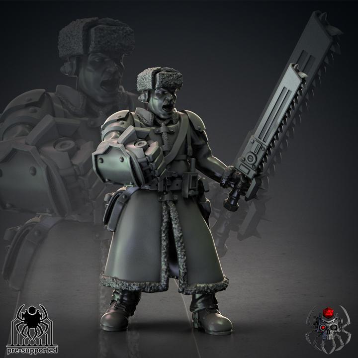 Infantry Squad "IceWind" Commander (Build-Kit)