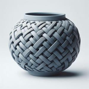 Decorative Holding Pot 3D Print – Modern Planter and Organizer, Stylish Desk or Home Decor