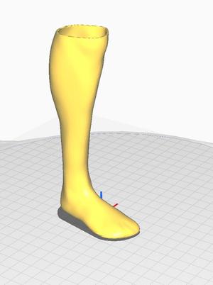 MANNEQUIN LEG SOCK MODEL