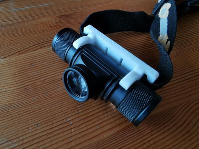 Headlamp holder replacement led lamp