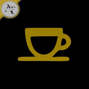 Simple Coffee Cup Symbol - 2D Art