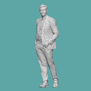 MAN SUIT PEOPLE CHARACTER