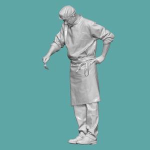 CHEF PEOPLE CHARACTER FOR DIORAMA