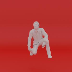 Character Pose Toy Man Miniature Figure 113