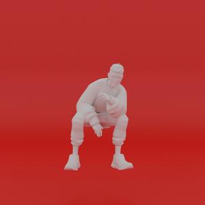 Character Pose Toy Man Miniature Figure 070