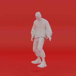 Character Pose Toy Man Miniature Figure 041