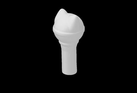 Lego Compatible (5610d.dat) Minifig Microphone with Cat Ears