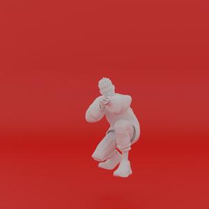 Character Pose Toy Man Miniature Figure 001