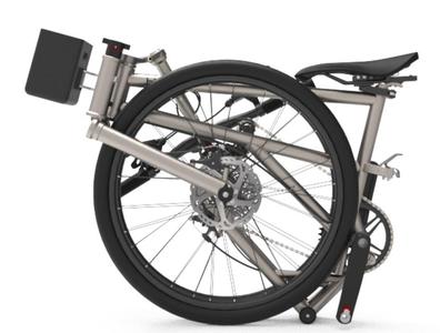 Helix folding bike to Brompton front carrier block