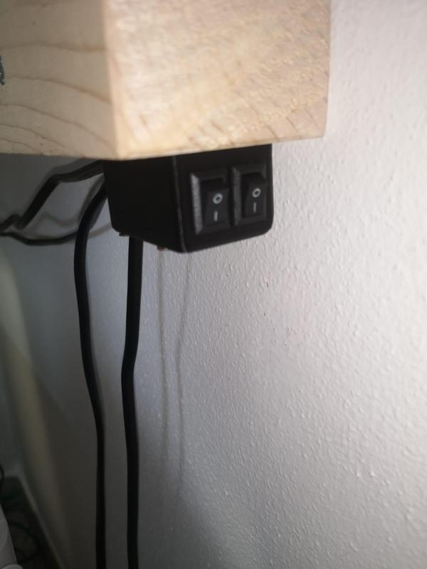 Double mount for KCD11 switch