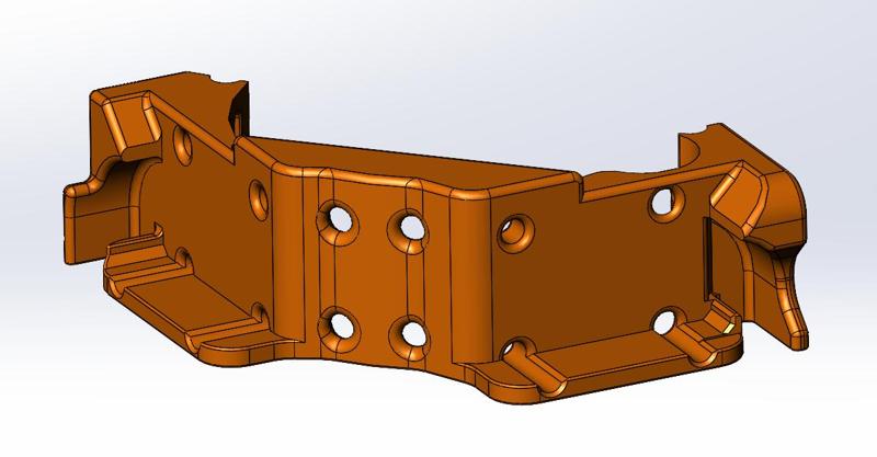 FRC: Motor Controller Mount for MK4 SDS Swerve