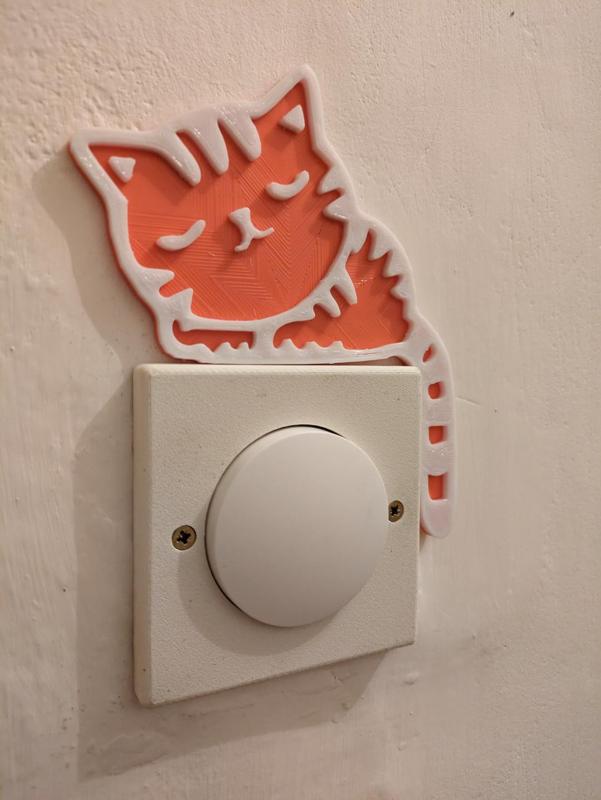 EU switch cover for Zigbee button