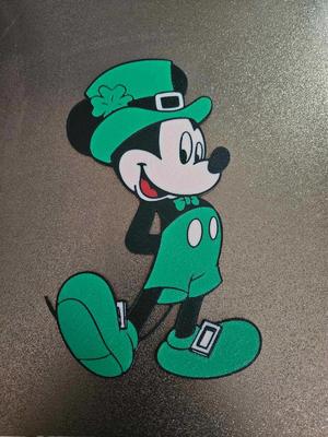 Mickey St Patrick's Day Wall Art