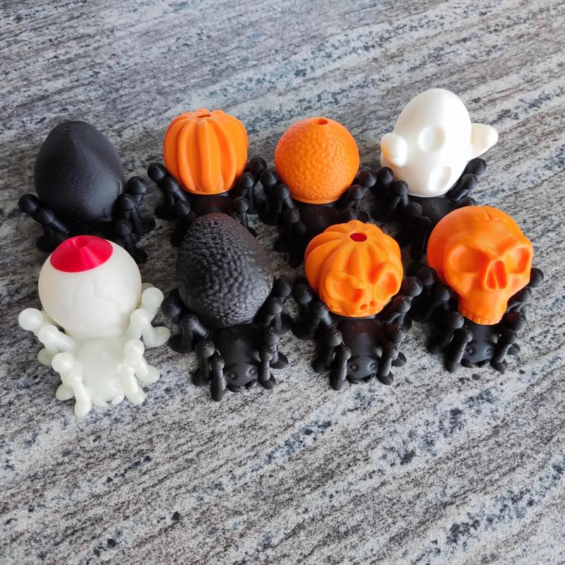 Halloween spider - whistle and candy container