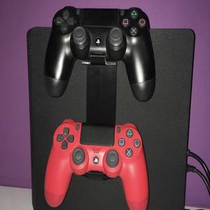 Double DualShock 4 controller holder for PS4 slim - vertical
