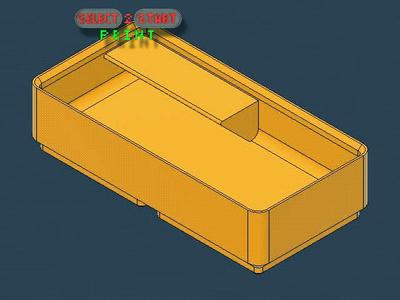 1x2x2,5 Bin | Lable | Gridfinity | Deskorganizer | Tool | select2stertPrint