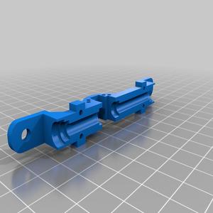 WPL C24 diferential servo mount