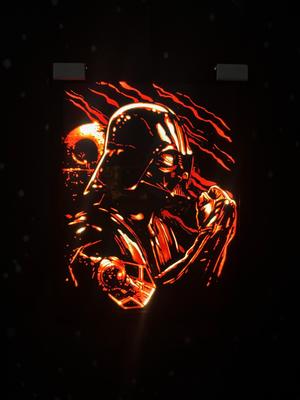 DARTH VADER - STAR WARS | NEON FRAME