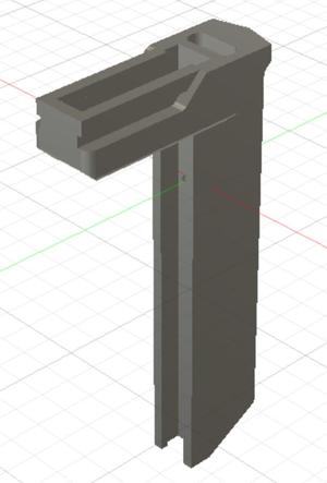 Remix - Speedloader for Ruger Mark 3&4 Rail with no additional support