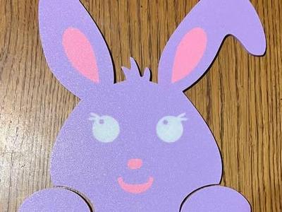 Easter Bunny Wall Art Decor