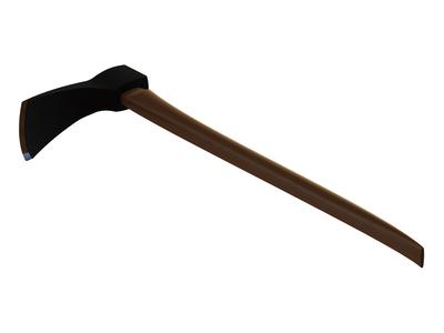 Wooden Handle Adze