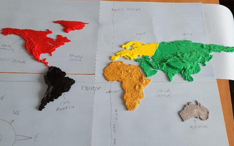 Topographic Continents