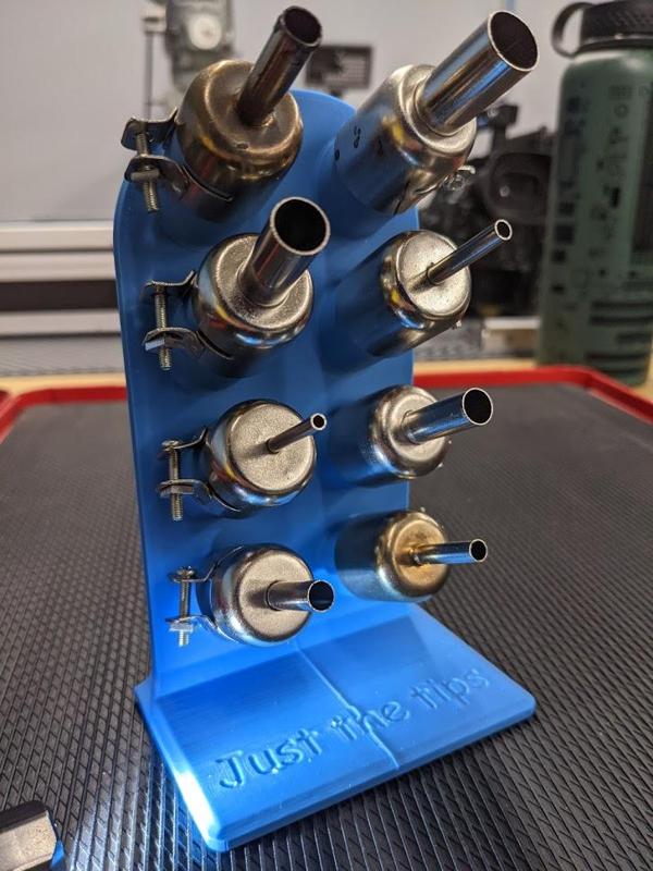 Just the Tips - Hot-air rework station Tip Rack