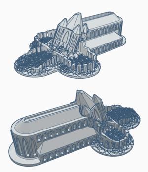 Gothic Ruined Cathedral GR029