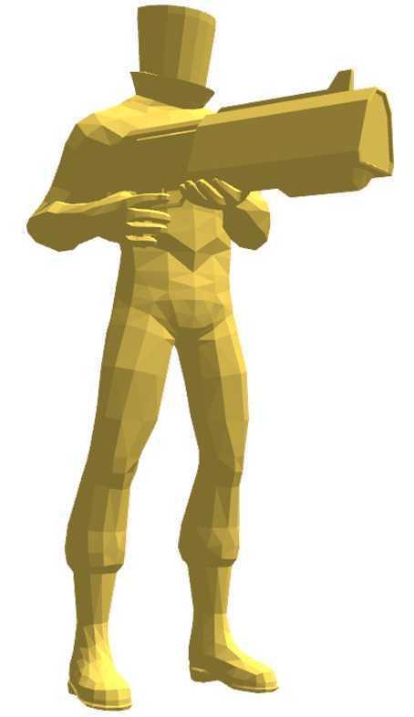 AIM agent with rifle