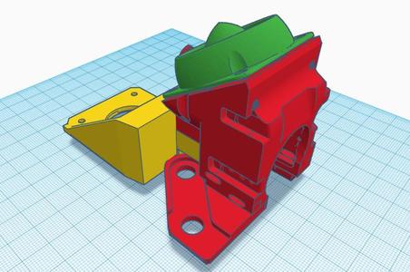 Hero Me E3D V6 Ender 3 Direct Drive Mount