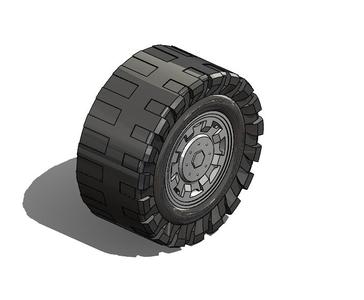 Plastic Toy Wheel (Printable)