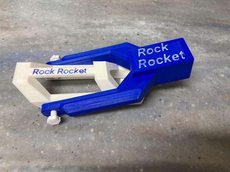 Stick Curling Rock Launcher