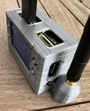 Pwnagotchi Display Hat Mini w/ molle clip