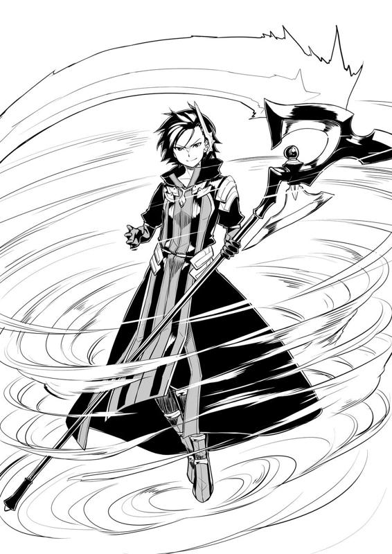 Black Summoner Black Staff of Disaster