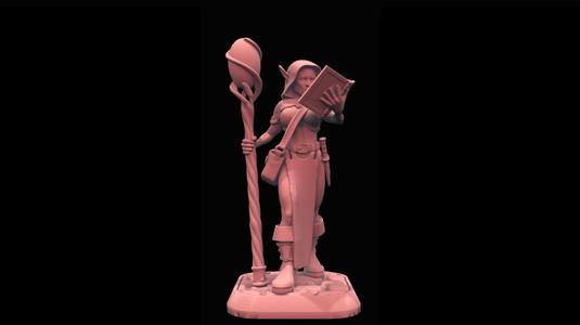 Elaina the Elf Mage 00+Bag