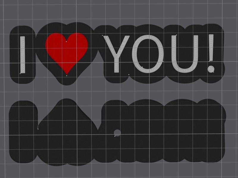 I LOVE YOU! - Lightbox customize