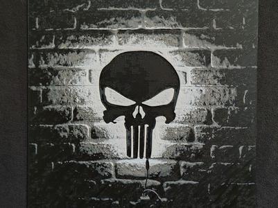 Punisher lamp HueForge