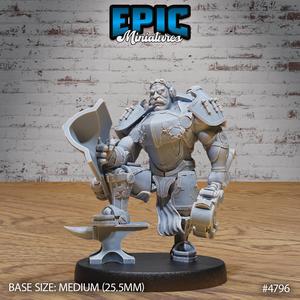 Tinkerer Knight ‧ DnD Miniature ‧ Tabletop Miniatures ‧ Gaming Monster ‧ 3D Model ‧ RPG ‧ DnDminis ‧ STL FILE