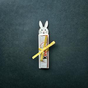 Chocolate bar gift - Easter bunny