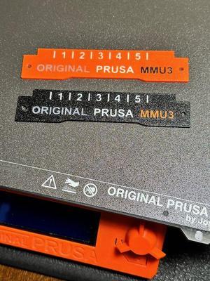 MMU3 Label Plate - Multi Material