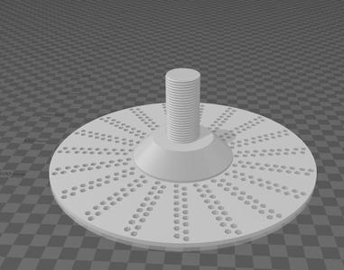 v2 76mm threaded spool adapter for bambu lab AMS