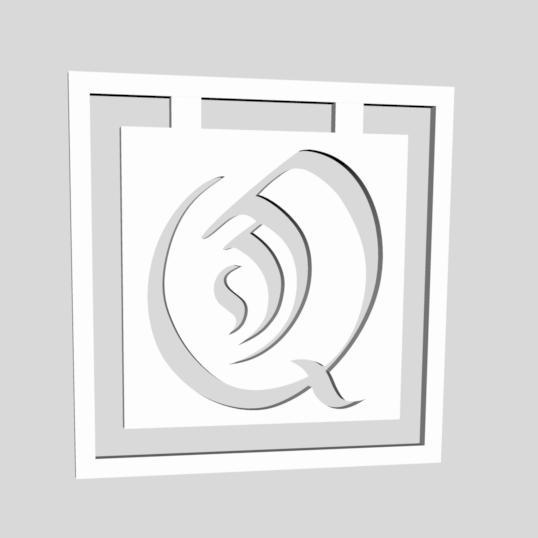 Alphabet Monogram Bookmarks Letter Q