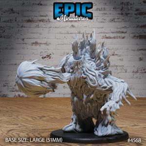 Candle Wax Golem Fire Breath ‧ DnD Miniature ‧ Tabletop Miniatures ‧ Gaming Monster ‧ 3D Model ‧ RPG ‧ DnDminis ‧ STL FILE