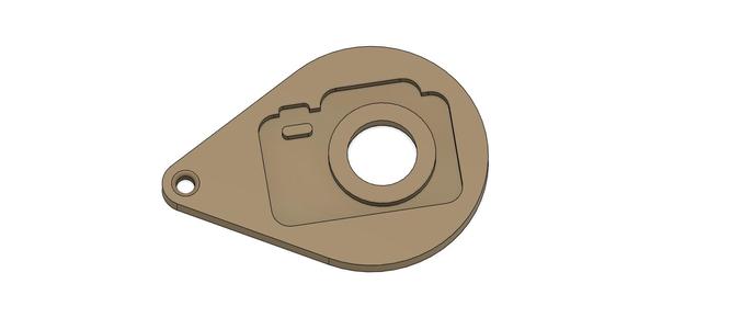 Keychain for photographers / přívěšek na klíče pro fotografy