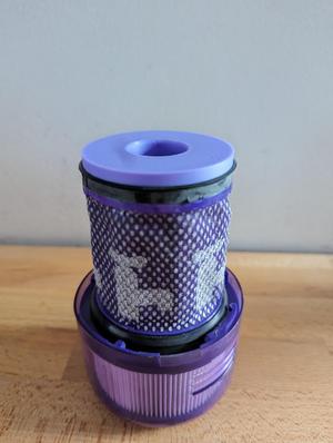 Cleaning adapter for Dyson v12 Slim filter