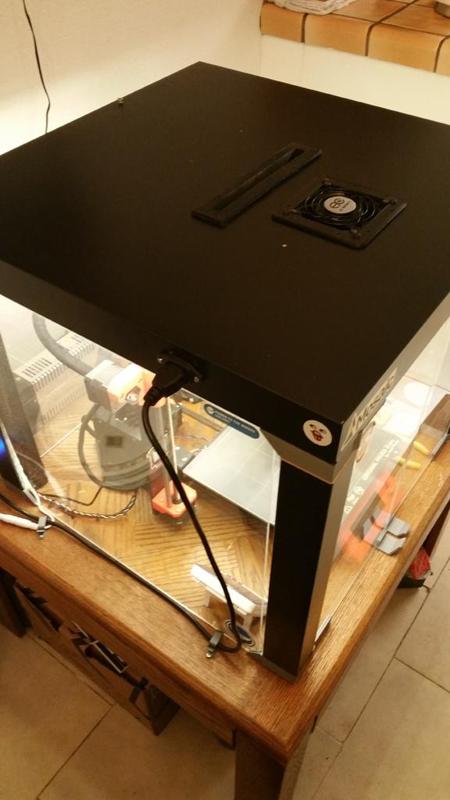 Lack Enclosure Fan/Filter Hood Combo